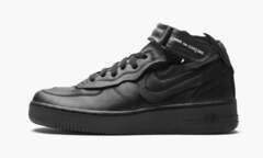 Air Force 1 Mid "Comme des Garcons - Black"