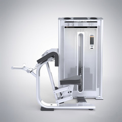 Бицепс-машина сидя (Camber Cur) DHZ E-7030A. Стек 80 кг