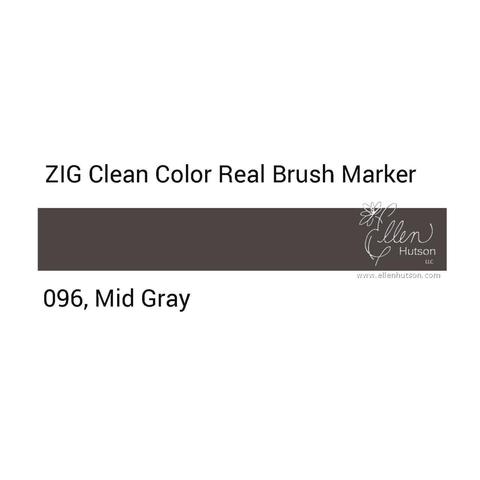 Маркер акварельный ZIG Clean Color Real Brush- штучно - 096