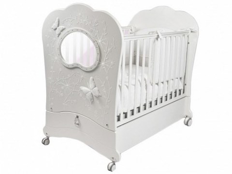 Кровать Feretti FMS Oblo Charme Brillante Белая L-CHB-01-FMS