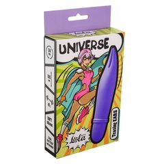 Фиолетовый мини-вибратор Universe Teasing Ears - 12,5 см. - 