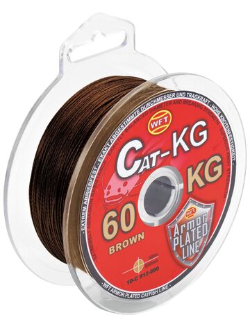 Леска плетёная WFT KG CAT Brown 300 м, 0.50 мм