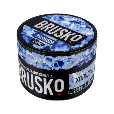 Бестабачная смесь для кальяна BRUSKO 50г STRONG - Холодок