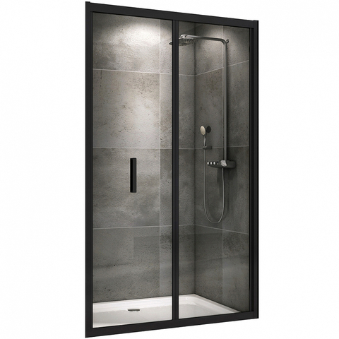 Abber Sonnenstrand AG07120B Душевая дверь, цвет: чёрный