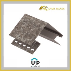 Внешний угол Юпласт Кварцит Коричневый 3050мм