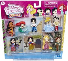 Набор фигурок 5 шт Disney Princess Блестящая серия
