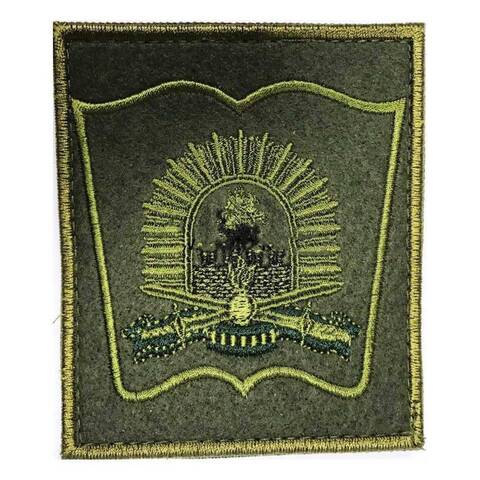 Шеврон МВВКУ  вышитый полевой