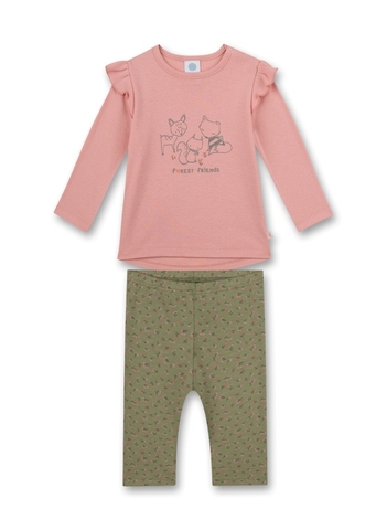 Пижама с длинным рукавом для девочки Sanetta 221935 38234