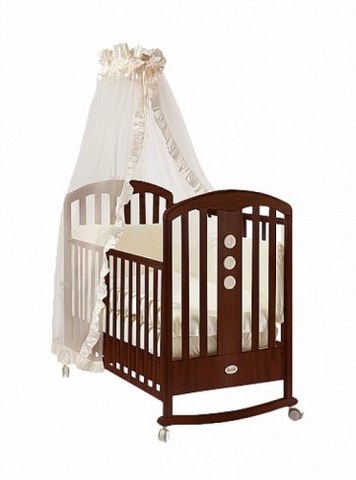 Кровать Feretti Elegance Dondolo темный орех