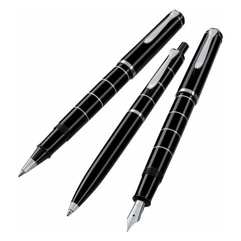 Ручка шариковая Pelikan Elegance Classic K215 Rings (948307)