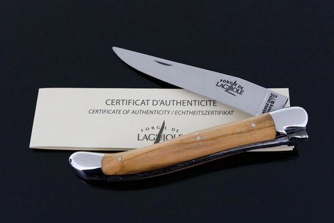Нож складной 11см Forge de Laguiole 1211 Model рукоятка из оливы