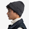 Картинка шапка вязаная Buff Hat Knitted Jarn Graphite - 3