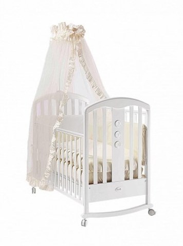 Кровать Feretti Elegance Dondolo белая