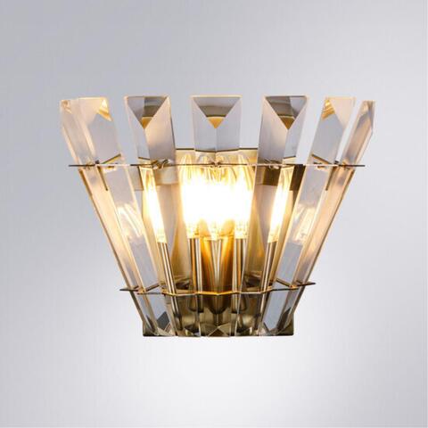 Настенный светильник Arte Lamp FLORIZEL A1072AP-2AB