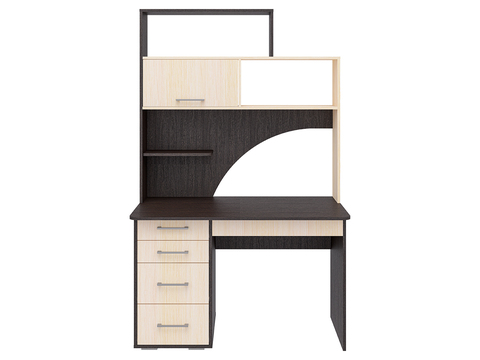 Компьютерный стол СК-56 венге / дуб молочный