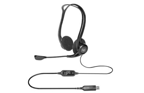 Гарнитура Logitech 960 Headset USB.