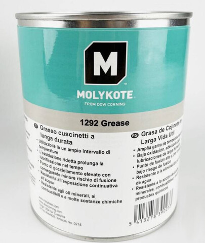 Molykote 1292 - фторсиликоновая морозо-, термо- и химически стойкая пластичная смазка - 1 кг