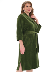 4006 Халат на пуговицах