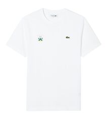Теннисная футболка Lacoste Rolex Paris Masters Edition - white
