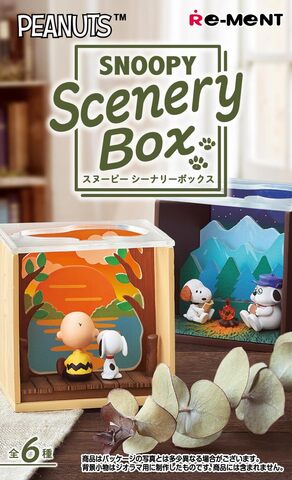 Случайная фигурка Re-Ment Snoopy: Scenery Box