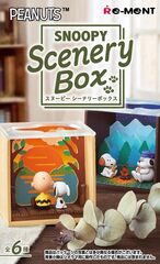 Случайная фигурка Re-Ment Snoopy: Scenery Box