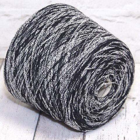 Пряжа фасонная VIMAR CARISIO 430 черно-белый