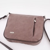 Сумка Саломея 1080 македония какао + шоколад