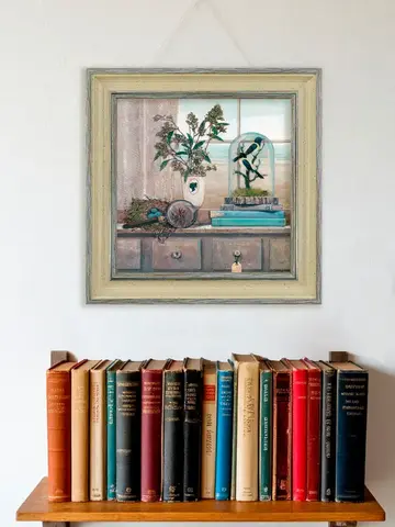 Картина настенная интерьерная на холсте в раме