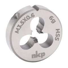 Плашка М 3,5х0,6 DINEN22568 HSS 6g 20х5мм NKP 240035N