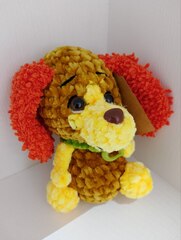 Собачка с рыжими ушами