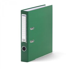 
          Папка-регистратор Alingar, А4, 50 мм, зеленый, ПВХ покрытие, фактура лен, карман на корешке, нижн. металл. кант, арочный механизм, неразборная