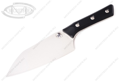 Нож Microtech Kitchen Santoku G-10 3200-10BK Black 