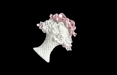 Силиконовый молд Ваза с цветами