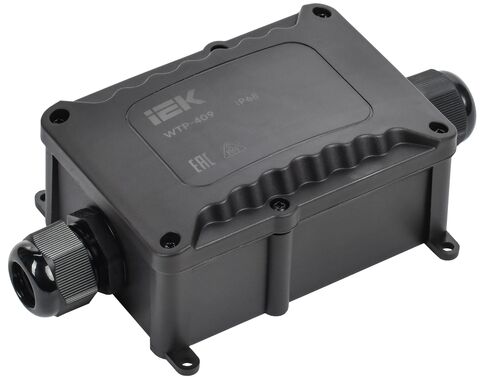 Коробка распред. герметичная WTP-409 2 ввода IP68 IEK