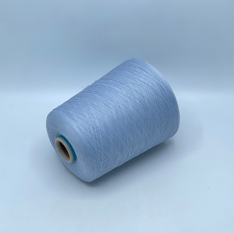 Servizi e seta, Setico, 2/120 6000м/100гр, 50% Шелк, 50% Хлопок, Голубой, 38984