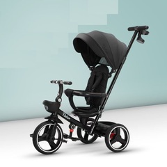 Трехколесный детский велосипед Luxmom 3588 (черный)