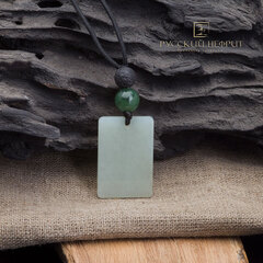 Амулет "Тетрагон" малый. Буромский нефрит.