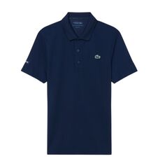 Теннисное поло Lacoste Tennis x Novak Djokovic - navy blue