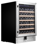 Винный шкаф Temptech Premium WPQ60SCS монотемпературный, нержавеющая сталь