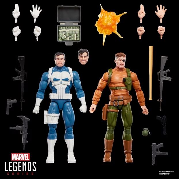 Фигурки Каратель и Ник Фьюри Marvel Legends Gamerverse