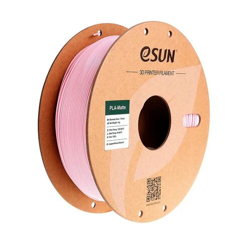 Пластик для 3D-печати eSUN PLA-Matte, 1,75 мм, 1 кг, персиково-розовый, PLA-MT175O-PF1Y1