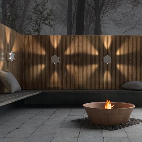 Уличный настенный светодиодный светильник 358940 STREET NT22 белый IP54 LED 4000К 6W 85-265V CALLE