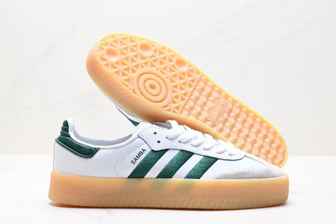 Kith x Clarks x adidas Samba 'White/Green/Gum' 