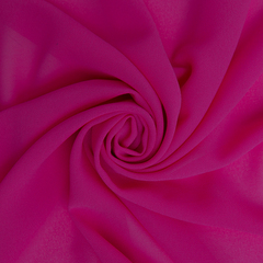 Ткань Креп Шифон, 105 гр/м2, 150 см, фуксия