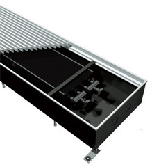 K93G0A200001850 Конвектор Emcotherm 345х90х1850, решетка рулонная, анодированный алюминий