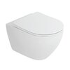 BelBagno CZR-6601-TH-TOR/CZR2316SC/BB002-80/BB014-SR-BIANCO Комплект 4 в 1 Унитаз подвесной Cezares STYLUS-TOR CZR-6601-TH-TOR с сид-ем CZR-2316-SC + Система инст. для унит-в BB002-80 с кн.смыва BB014-SR-BIANCO