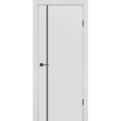 Купить Межкомнатная дверь экошпон ДП-46.11 white silk глухая