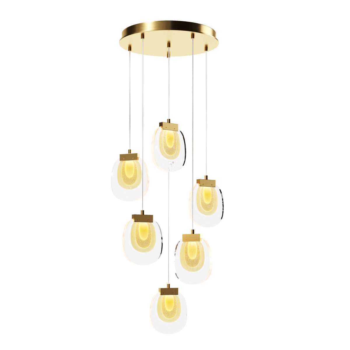 Подвесной светодиодный светильник Maytoni Modern Biology MOD367PL-L18BBSK