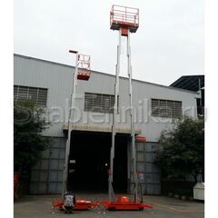 Подъемник мачтовый телескопический GTWY 10.100 AC (10 м, 125 кг, 220 В)