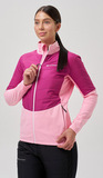 Премиальная куртка для лыж и зимнего бега Nordski Hybrid Pro 2.0 Candy Pink/Fuchsia W женская
